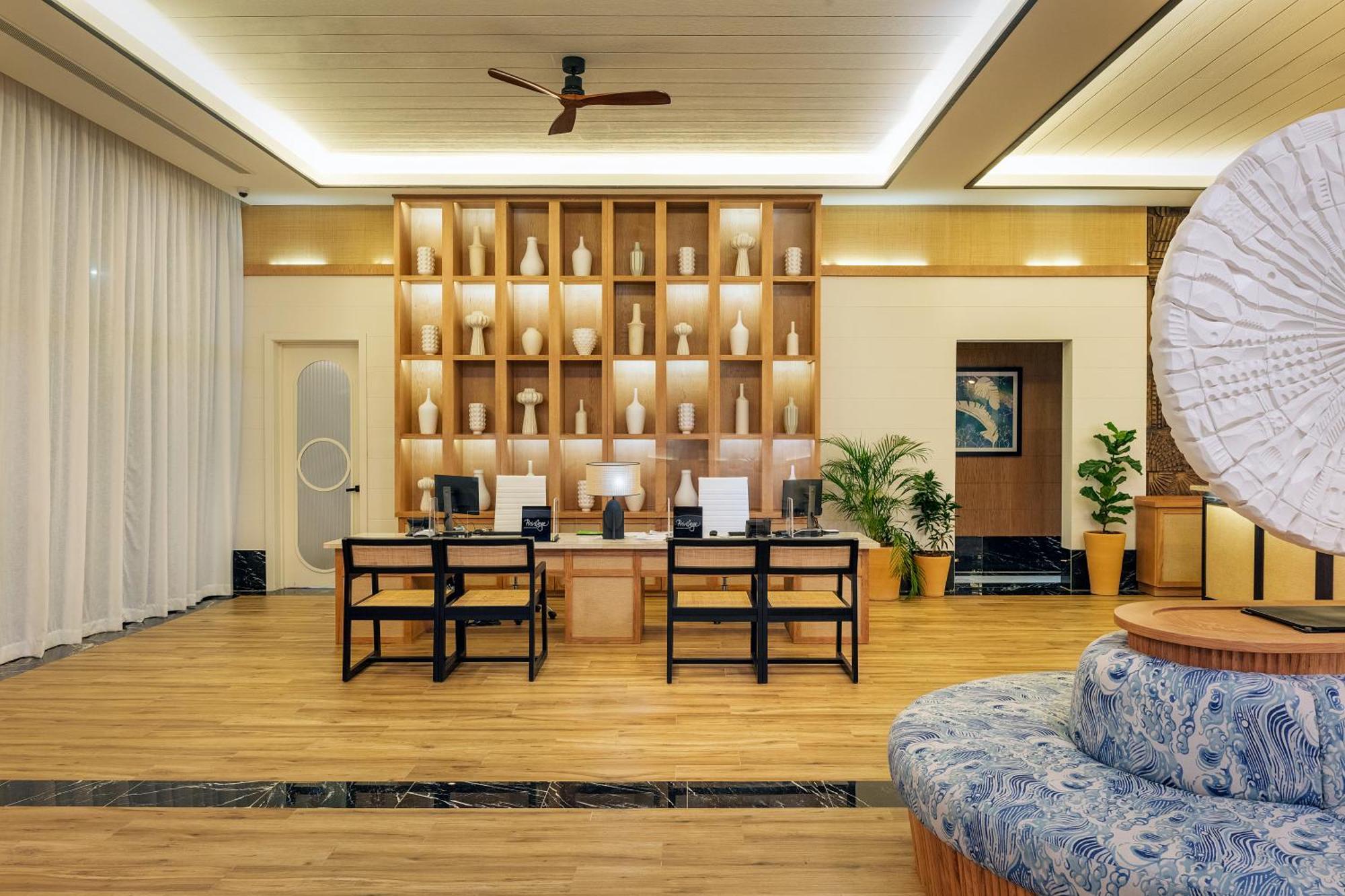 Hotel Ocean Eden Bay (Adults Only) Spring Rises Zewnętrze zdjęcie The lobby of the hotel